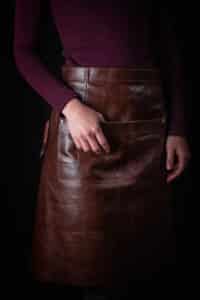 Menu Folders Custom Made Bespoke Aprons Leather South Africa Handmade
