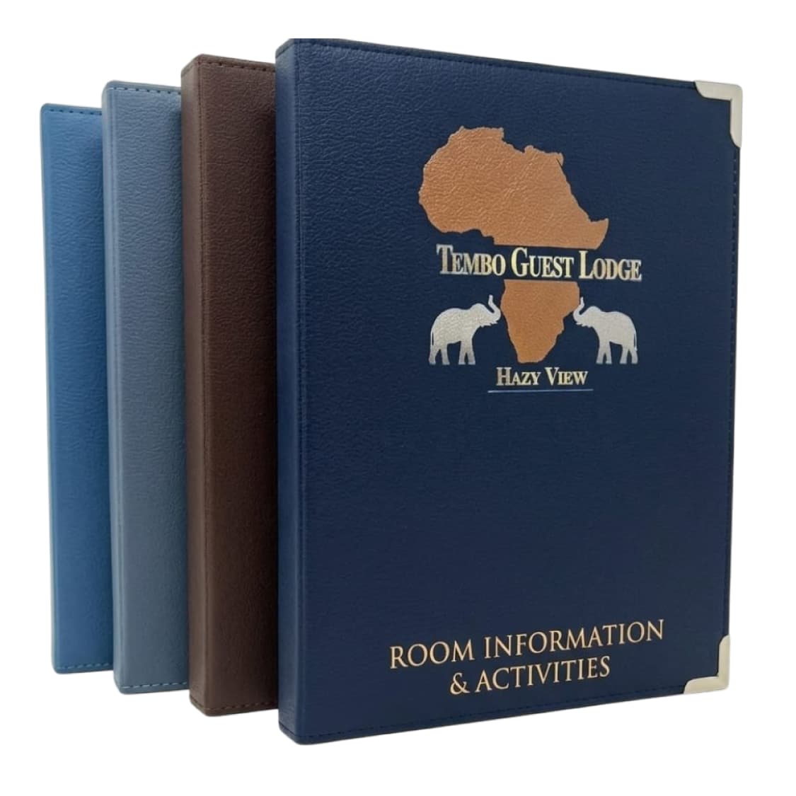 Custom A4 Leatherette Ring Binders 1 Custom A4 Leatherette Ring Binders