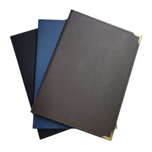 A4 Leatherette Seamless Menu Folder